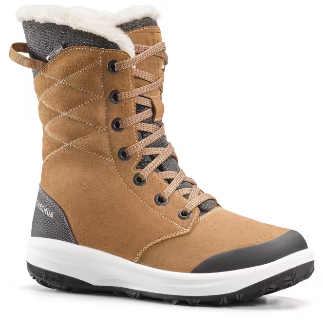 Doposci Quechua NH900 cuoio donna fino a -24°C 100€